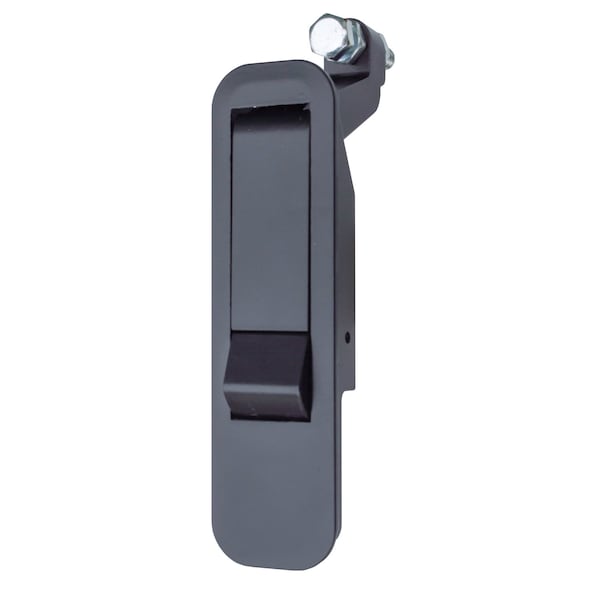 Global Pivot Latch, Long Body, Short Arm, Non-Locking, Black PL-LSN-10206-2006-1PK - main